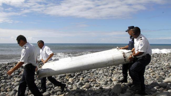 [mh370 flaperon Runion Island, picture source: https://www.theaustralian.com.au/remote/check_cookie.html?url=https%3a%2f%2fwww.theaustralian.com.au%2fnews%2finquirer%2fthe-case-for-pilot-zaharie-ahmad-shahs-hijack-of-flight-mh370%2fnews-story%2f955ed1c640c91e85a9f660fdf7ed5248]